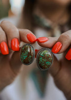 Sonoran Sunrise Earrings - Sonoran Turquoise