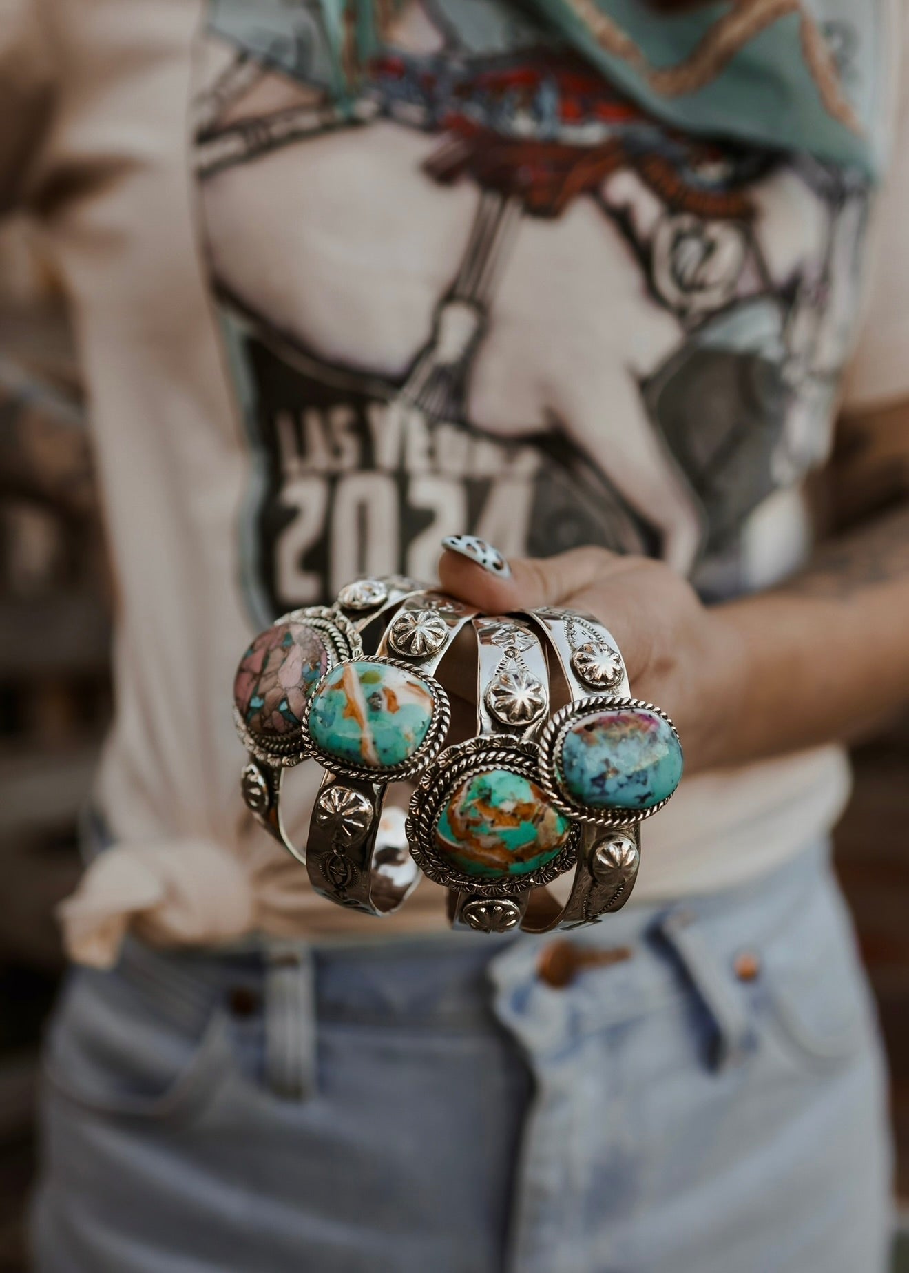 Navajo Sterling Silver Cuff