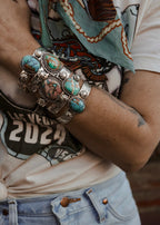 Navajo Sterling Silver Cuff