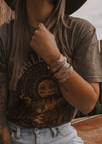 Navajo Copper & Sterling Silver Cuff