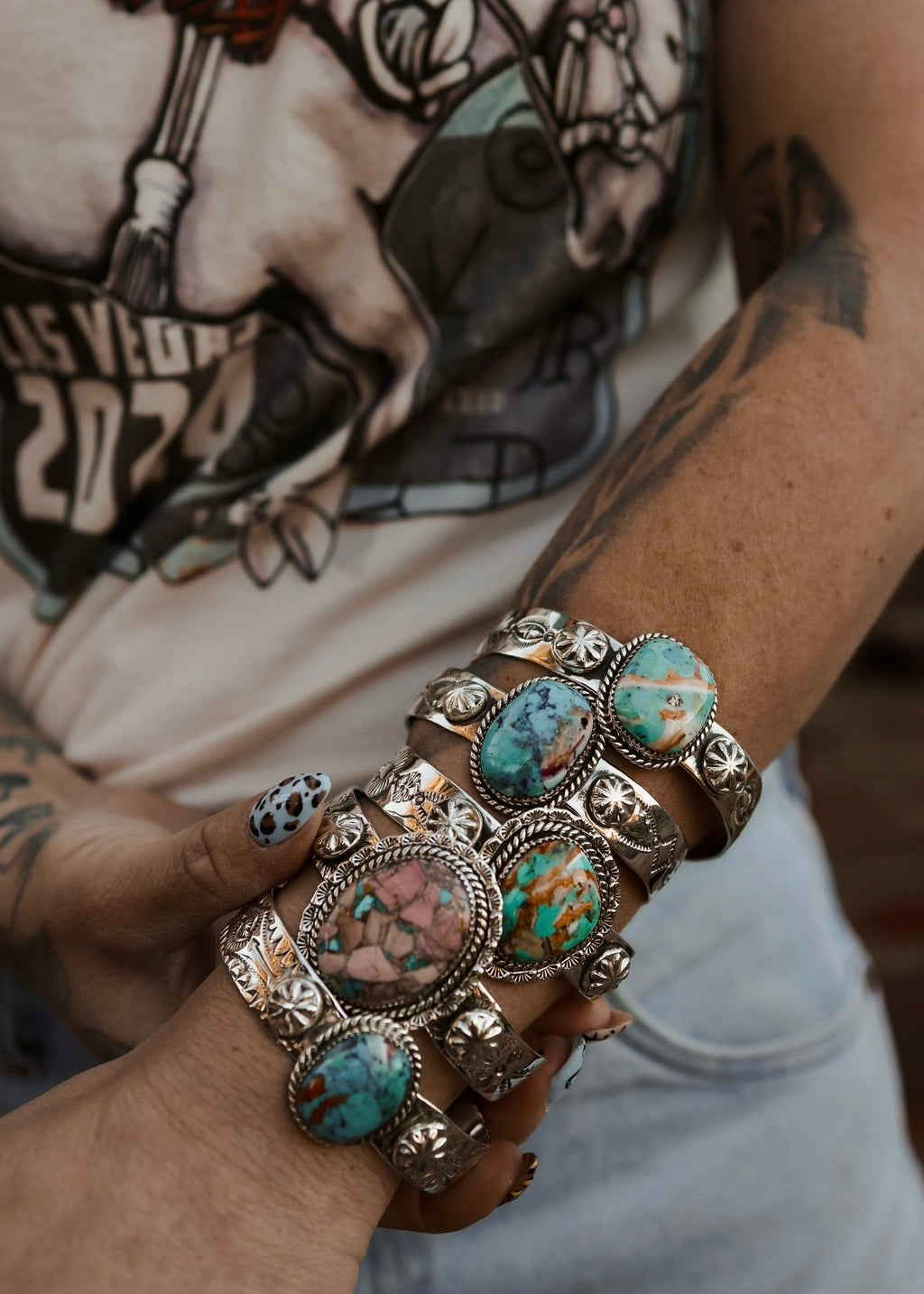 Navajo Sterling Silver Cuff